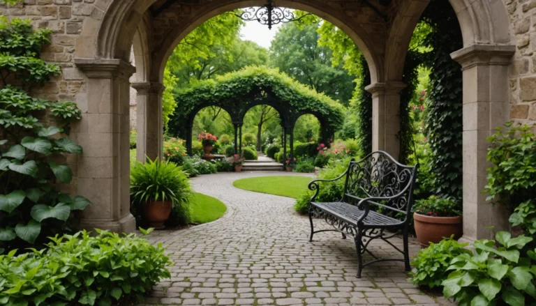 jardin fer forgé