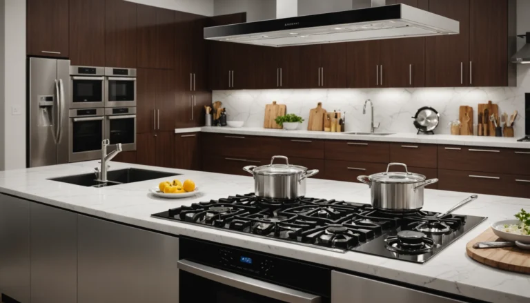 plaque de cuisson en angle